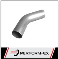 3 1/2" 89MM X 45 DEGREE MANDREL BEND MILD STEEL EXHAUST PIPE