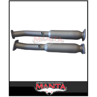 MANTA 2.5" CAT DELETES WITH HOTDOGS FIT NISSAN PATROL Y62 5.6L V8 2012-ON (MBM630PHD)