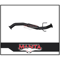 MANTA 3" HOTDOG PIPE FITS NISSAN PATROL Y62 5.6L V8 2012-ON (MBM632PHD)