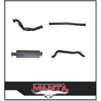 MANTA 3" TURBO BACK EXHAUST SYSTEM (DPF DELETE) FITS FORD RANGER PXII PXIII 3.2L TD 10/2016-2022