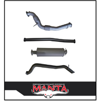 MANTA 3" TURBO BACK EXHAUST SYSTEM WITH CAT/MUFFLER FITS FORD RANGER PXI PXII 3.2L TD 10/2011-9/2016 (MKFD0015)