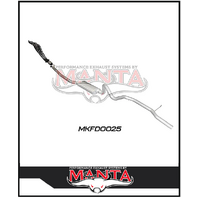MANTA ENGINE BACK EXHAUST SYSTEM FITS FORD FAIRLANE NA NC 4.0L 6CYL (MKFD0025) MANTA ENGINE BACK EXHAUST SYSTEM FITS FORD FAIRLANE NA NC 4.0L 6CYL (MKFD0025)