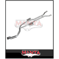 MANTA 2.5" DUAL CATBACK EXHAUST SYSTEM FITS FORD FALCON AU 5.0L V8 IRS SEDAN (MKFD0064)