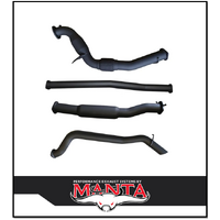MANTA 3" TURBO BACK EXHAUST SYSTEM WITH CAT/HOTDOG FITS FORD RANGER PXI PXII 3.2L TD 10/2011-9/2016 (MKFD0246)