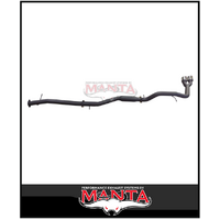 MANTA 3" DPF BACK EXHAUST SYSTEM WITH HOTDOG/TWIN TIP SIDE EXIT FITS FORD RANGER NEXT GEN 2.0L BI-TURBO 2022-ON (MKFD0281T)