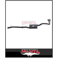 MANTA 3" DPF BACK EXHAUST SYSTEM WITH MUFFLER/TWIN TIP SIDE EXIT FITS FORD RANGER NEXT GEN 2.0L BI-TURBO 2022-ON (MKFD0282T)