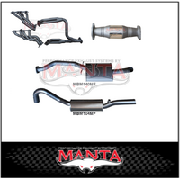 MANTA 2.5" ENGINE BACK EXHAUST SYSTEM FITS HOLDEN COMMODORE VL 5.0L V8 SEDAN