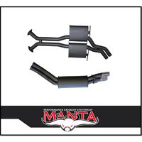 MANTA CATBACK EXHAUST SYSTEM FITS HOLDEN COMMODORE VT VX VY VZ 5.7L 6.0L V8 SEDAN (MKHN0115)