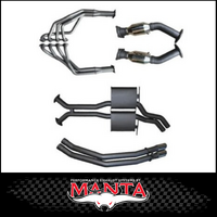 MANTA ENGINE BACK EXHAUST SYSTEM FITS HOLDEN COMMODORE VT VX VY VZ 5.7L 6.0L V8 SEDAN (MKHN0126)