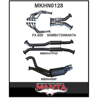 MANTA ENGINE BACK EXHAUST SYSTEM FITS HOLDEN COMMODORE VT VX VY VZ 5.7L 6.0L V8 SEDAN (MKHN0128)