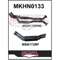 MANTA CAT BACK EXHAUST SYSTEM FITS HSV COMMODORE VY 5.7L V8 SEDAN (MKHN0133)