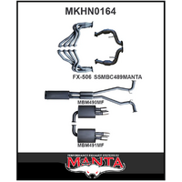 MANTA ENGINE BACK EXHAUST SYSTEM FITS HOLDEN COMMODORE VE VF 6.0L 6.2L V8 SEDAN/WAGON (MKHN0164)