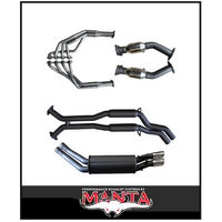 MANTA ENGINE BACK EXHAUST SYSTEM FITS HOLDEN COMMODORE VT VX VY VZ 5.7L 6.0L V8 SEDAN (MKHN0400)