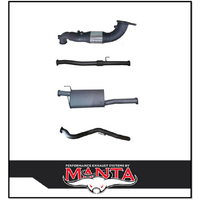 MANTA 3" TURBO BACK EXHAUST WITH CAT/MUFFLER FITS MAZDA BT-50 RG 3.0L TD 4CYL 2020-ON (MKMA0013)