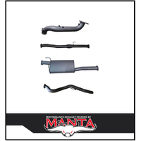 MANTA 3" TURBO BACK EXHAUST NO CAT/WITH MUFFLER FITS MAZDA BT-50 RG 3.0L TD 4CYL 2020-ON (MKMA0016)