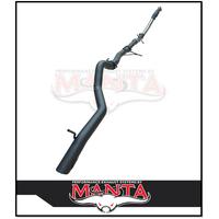 MANTA 3" TURBO BACK EXHAUST SYSTEM WITH CAT/NO MUFFLER FITS MITSUBISHI PAJERO SPORT QE QF QG 2.4L 4N15 4CYL 2015-2024 (MKMI0034)