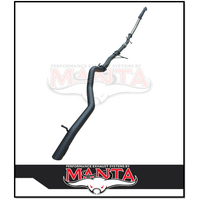 MANTA 3" TURBO BACK EXHAUST SYSTEM WITH NO CAT/NO MUFFLER FITS MITSUBISHI PAJERO SPORT QE QF QG 2.4L 4N15 4CYL 2015-2024 (MKMI0037)