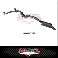 MANTA 3" CAT BACK EXHAUST SYSTEM FITS NISSAN PATROL Y62 5.6L V8 2012-ON