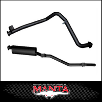 MANTA 2.5" ENGINE PIPE BACK EXHAUST SYSTEM FITS TOYOTA LANDCRUISER HZJ75R 4.2L 1HZ 1990-1999