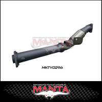 MANTA 3" DPF DELETE PIPE FITS TOYOTA LANDCRUISER VDJ79R 4.5L V8 2016-2025