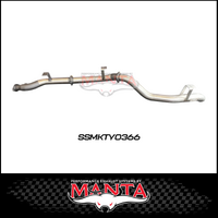 MANTA 4" DPF BACK EXHAUST SYSTEM FITS TOYOTA LANDCRUISER VDJ76R 4.5L V8 2016-2025
