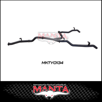 MANTA TWIN 3" DPF BACK EXHAUST SYSTEM FITS TOYOTA LANDCRUISER VDJ79R 4.5L V8 2016-2025