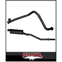 MANTA 2.5" ENGINE PIPE BACK EXHAUST SYSTEM FITS TOYOTA LANDCRUISER HZJ75R 4.2L 1HZ 1990-1999 (MKTY0067)