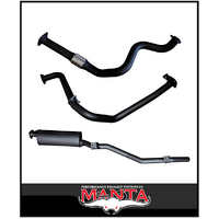 MANTA MANIFOLD BACK EXHAUST SYSTEM FITS TOYOTA LANDCRUISER HZJ75R 4.2L 1HZ 1990-1999 (MKTY0069)