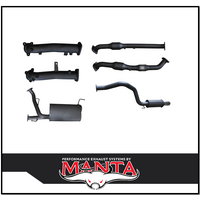 MANTA 2.5" TWIN INTO 3" TURBO BACK EXHAUST WITH CAT & 2 MUFFLERS FITS TOYOTA LANDCRUISER VDJ200R 2015-2021 (MKTY0101)