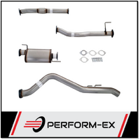 PERFORM-EX 3" STAINLESS STEEL DPF BACK WITH MUFFLER EXHAUST SYSTEM FITS MAZDA BT-50 RG 3.0L 4CYL 7/2020-ON