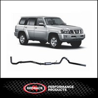 REDBACK 3" 409 STAINLESS STEEL DUMP BACK EXHAUST SYSTEM WITH RESONATOR FITS NISSAN PATROL Y61 GU 4.2L TD