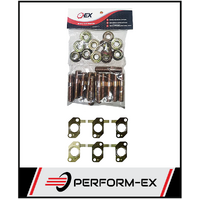 EXHAUST MANIFOLD GASKET, STUD & NUT KIT FITS TOYOTA LANDCRUISER HZJ75R 4.2L 1HZ