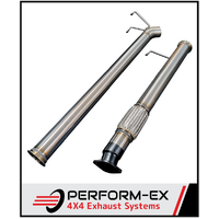 PERFORM-EX 3 1/2" DPF BACK EXHAUST SYSTEM FITS ISUZU D-MAX RG 3.0L 1/2020-ON