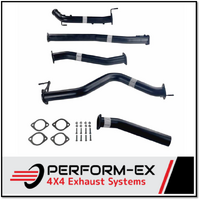 PERFORM-EX 3" TURBO BACK EXHAUST WITH PIPE ONLY FITS NISSAN NAVARA D23 NP300