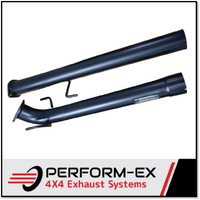 PERFORM-EX 3" MUFFLER DELETE ELIMINATOR PIPE FITS TOYOTA HILUX KUN26R 2005-2015