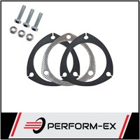 3.5" (89MM) X 3 BOLT FLANGE PLATE KIT (MILD STEEL)