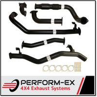 PERFORM-EX 3" TURBO BACK EXHAUST WITH CAT/PIPE ONLY FITS TOYOTA LANDCRUISER HDJ79R 1999-2007