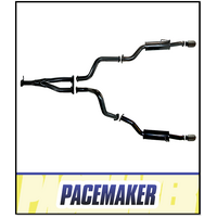 PACEMAKER 3" CATBACK EXHAUST SYSTEM WITH REAR MUFFLERS FITS RAM 1500 DT 5.7L V8 2021-ON (PP2662-11)