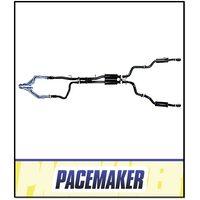 PACEMAKER CERAMIC COATED HEADERS, CATS AND 3" CATBACK EXHAUST WITH REAR MUFFLERS FITS RAM 1500 DT 5.7L V8 2021-ON (PP2662-16)