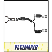 PACEMAKER CATBACK EXHAUST SYSTEM FITS FPV FALCON FG GT 5.4L BOSS SEDAN 6/2008-9/2010 (PP4007-03)
