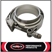 REDBACK 2" 51MM EXHAUST STAINLESS STEEL QUICK RELEASE CLAMP KIT