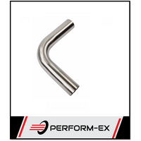 1.78" 48MM X 90 DEGREE MANDREL BEND 304 STAINLESS STEEL EXHAUST PIPE