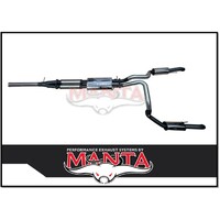 MANTA CATBACK EXHAUST SYSTEM FITS CHEVROLET SILVERADO 1500 ZR1 6.2L V8 (SSMKCH0005)