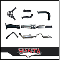 MANTA ENGINE BACK EXHAUST SYSTEM FITS CHEVROLET SILVERADO 1500 ZR2 6.2L V8 (SSMKCH0012)