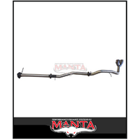 MANTA 3" DPF BACK STAINLESS STEEL EXHAUST SYSTEM WITH TWIN TIP SIDE EXIT FITS FORD RANGER NEXT GEN 3.0L V6 2022-ON (SSMKFD0275T)