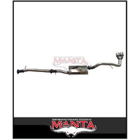 MANTA 3" DPF BACK EXHAUST SYSTEM WITH MUFFLER/TWIN TIP SIDE EXIT FITS FORD RANGER NEXT GEN 2.0L BI-TURBO 2022-ON (SSMKFD0282T)