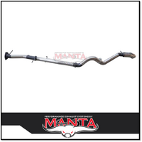 MANTA 3" STAINLESS STEEL DPF BACK EXHAUST SYSTEM FITS FORD EVEREST NEXT GEN 3.0L V6 2022-ON (SSMKFD0299)