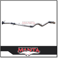 MANTA 4" STAINLESS STEEL DPF BACK EXHAUST SYSTEM FITS FORD EVEREST NEXT GEN 3.0L V6 2022-ON (SSMKFD0302)