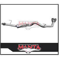 MANTA 3" CAT BACK EXHAUST SYSTEM FITS FORD F150 3.5L V6 SWB & LWB 2023-ON (SSMKFD0333)