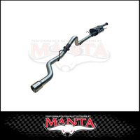 MANTA 3" STAINLESS STEEL CAT BACK EXHAUST SYSTEM FITS GWM CANNON ALPHA UTE 2.0L TURBO PETROL HYBRID 4/2024-ON (SSMKGW0012)